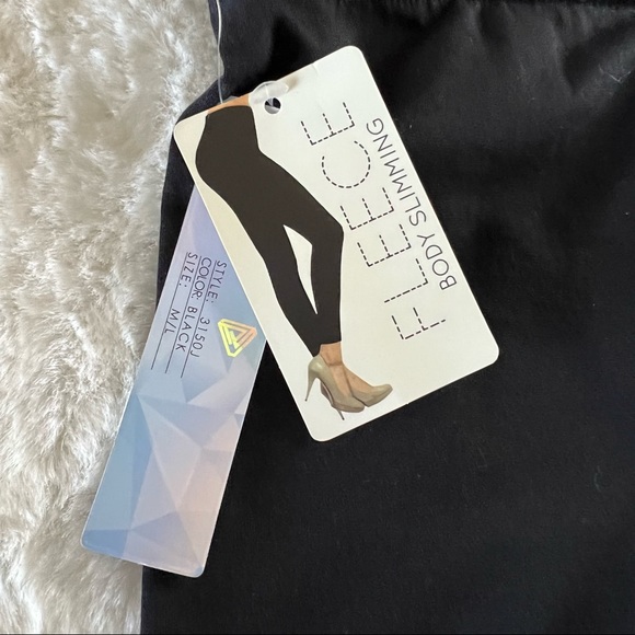 NEW Black Ready to Go Fleecy Body Slimming Leggings Size S/M - Picture 3 of 5